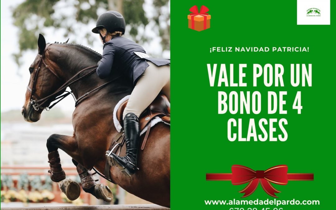 ESTA NAVIDAD REGALA EQUITACIÓN