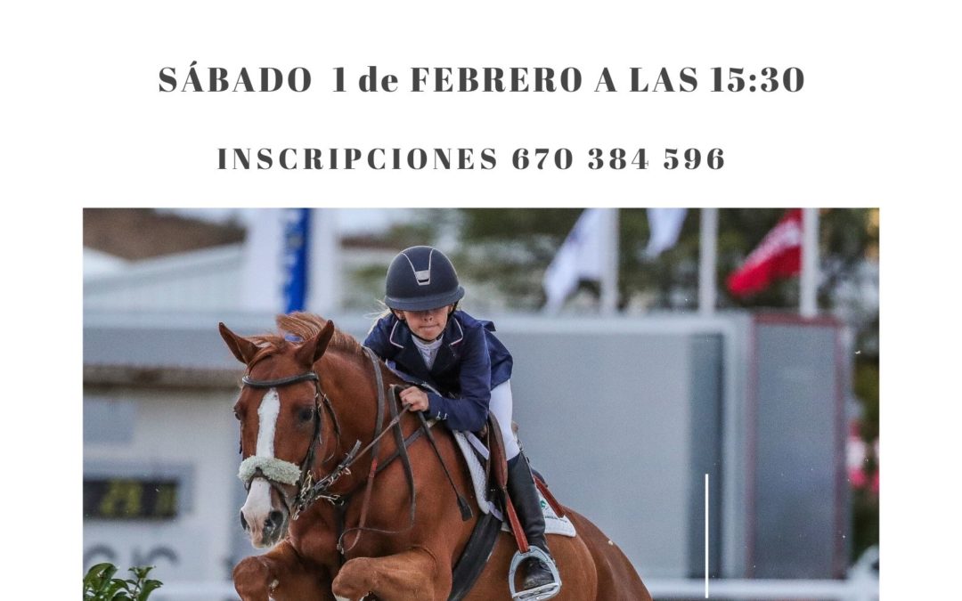 CONCURSO SOCIAL DE SALTOS SÁBADO 1 DE FEBRERO 15:30